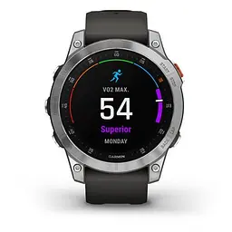 Смарт-годинник Garmin Epix Gen 2 Standard Edition 47 мм Slate Steel with Graphite Band 010-02582-00/01 [70947] - мініатюра 8