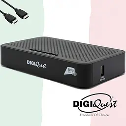 Супутниковий ресивер DIGIQuest Q10 Full HD з Wi-Fi та картою TiVuSat HD - мініатюра 4