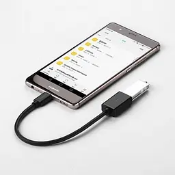 Перехідник Ugreen US154 USB-C to USB-A OTG 15см Black (30175) [91954] - мініатюра 3