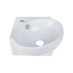 Умивальник Qtap Leo 390x365x130 White QT11115010WN, Білий - мініатюра 5