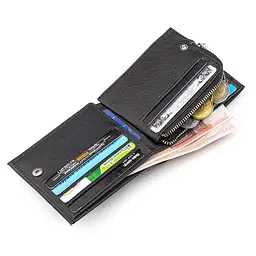 Чоловічий шкіряний гаманець (ST154) ST Leather 11х9,5х3 см acs0015177 - мініатюра 5