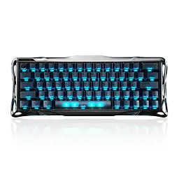 Клавіатура GravaStar Mercury V60 UFO Magnetic Gaming 8K USB-A RGB Gunmetal Smoke (GSV60PRO_XTAL_S_BLK)