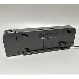 Годинник GH8013 електронний настільний цифровий з проекцією на стелю, стіну від USB з термометром RGB - мініатюра 5