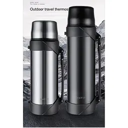 Термос вакуумний Havit HV-TM002 Silver 2.1 л (HV-TM002) - мініатюра 3