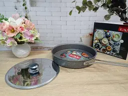 Сковорода для риб Анчоус O.M.S. Collection 3222-28 см Grey - мініатюра 5