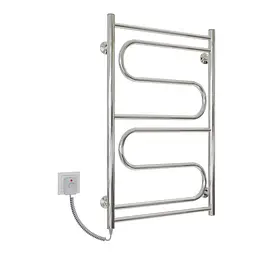 Електрична рушникосушарка Kosser Зигзаг 800x500 EL ДЗ02ЕL, Хром, Ліве