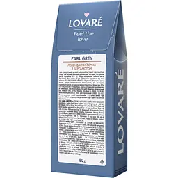 Чай чорний Lovare Earl Grey з бергамотом 80 г - мініатюра 2