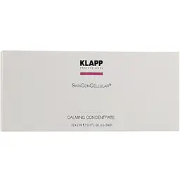 Заспокійливий концентрат ампульний Klapp Skin Con Cellular Calming Concentrate Ampoules, 10 шт., 2 мл