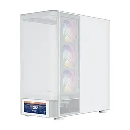 Корпус для ПК Modecom VOLCANO AQ500 ARGB LCD 6.2 (MC-A-AQ500-4FA-W) - мініатюра 8