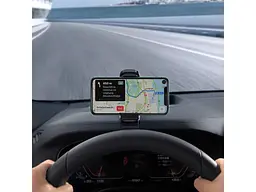 Тримач для телефона BASEUS Big Mouth Pro Car Mount Black (SUDZ-A01) - мініатюра 5