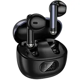 Бездротові навушники Hoco EQ18 Field ANC+ENC noise cancelling true wireless BT headset, BT5.4, 35mAh, 300mAh, 5-6h, black