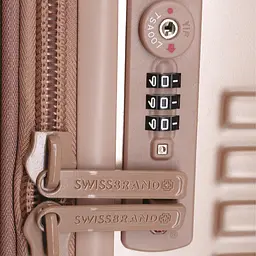 Валіза Swissbrand Rome (L) Rose Gold (SWB_LHROM003L) - мініатюра 2