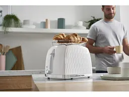 Тостер Russell Hobbs Honeycomb White 26060-56 - мініатюра 8