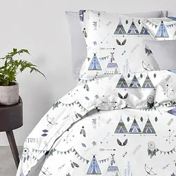 Комплект постільної білизни Cosas євро без простирадла DREAM WIGWAMS 200 x 220 см (WigwamDream_200_2) - мініатюра 2