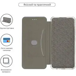 Чохол-книжка BeCover Exclusive для Samsung Galaxy M35 5G SM-M356 Dark Green (711540) - мініатюра 6