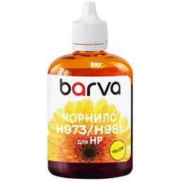 Чорнило Barva HP 971/973/981 100ml yellow, pigment (H973-990)