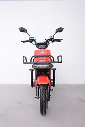 Електроскутер Вантажний з двома великими багажниками Crosser SUPER MAX 1200W | 60V30AH Li-Fe | USB зарядка Червоний  - мініатюра 3