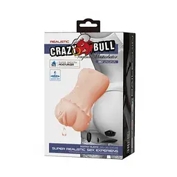 Мастурбатор CRAZY BULL Vibrating Vagina Masturbator Crazy Bull BM-009199ZK 95430 - мініатюра 6