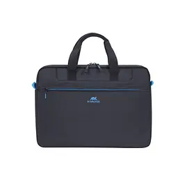 Сумка для ноутбука 15.6" Rivacase Regent Black поліестер 420x290x55 мм (8037) - мініатюра 2