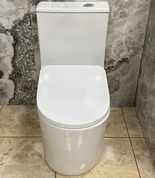 Підлоговий унітаз VBI Salina Rimless white VBI-021001, Білий - мініатюра 2