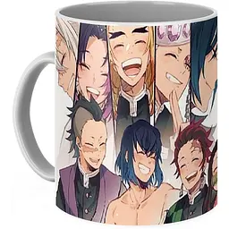 Кухоль GeekLand Demon Slayer Kimetsu no Yaiba Клинок, що розсікає демонів KY.02.15 330 мл білий - мініатюра 2