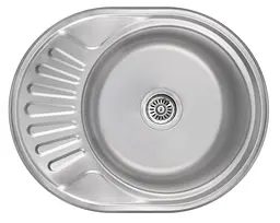 Кухонна мийка Brinex 5745 0,8 мм, врізна BRIN5745SAT08