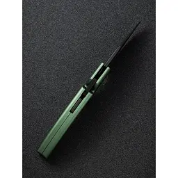 Ніж фіксований кишеньковий Civivi Typhoeus , (5.8 см) 14C28N / Aluminum зелений з чохлом - мініатюра 15