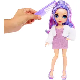 Лялька Rainbow High Fantastic Fashion Віолетта з аксесуарами (5587385) - мініатюра 4