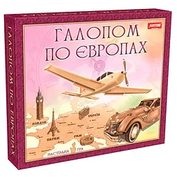 Настільна гра Artos Games Галопом по Європах (укр.) (62084)