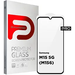 Захисне скло ArmorStandart Full Pro Glass для Samsung M15 5G Black [ARM74368] [106087]