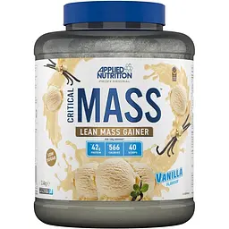 Гейнер Applied Nutrition Critical Mass Professional, 2.4 кг - Ваніль