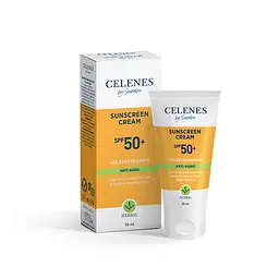 Сонцезахисний крем проти старіння SPF 50+ Celenes 50 мл