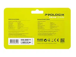Модуль пам'яті PrologiX 8 GB DDR4 3200 MHz (PRO8GB3200D4) - мініатюра 5
