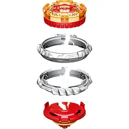 Набір Auldey Infinity Nado VI Proskill Battle Set Fury Wave Dragon vs Blazing War Bear (EU654281) - мініатюра 8