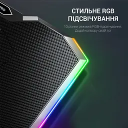 Охолоджувальна підставка для ноутбука GamePro Black (CP870) - мініатюра 5