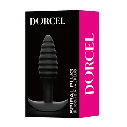 Анальна пробка Dorcel Spiral Plug 10.6 см (чорний) - мініатюра 8