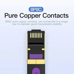 Патч-корд 5м, FTP cat 7 RJ-45 black Vention (ICABJ) - мініатюра 3