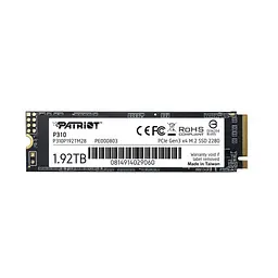Накопичувач SSD M.2 Patriot P310 1920GB NVMe 2280 PCIe 3.0x4 3D NAND TLC (P310P192TM28) - мініатюра 2