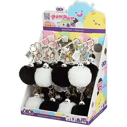 Брелок ZiBi PomPom Panda хутро (ZB.706703)