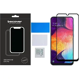 Захисне скло BeCover для Tecno Pop 7 (BF6) Black (709264) - мініатюра 2