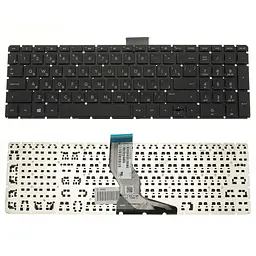 Клавіатура для ноутбука HP (250 G6 255 G6 series) rus чорний без фрейма