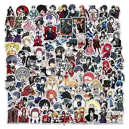 Стікерпак GeekLand Black Butler 100 штук - мініатюра 2