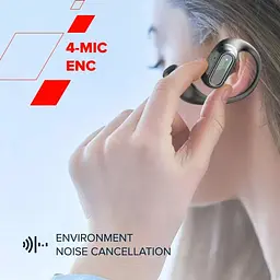 Навушники Canyon TWS OnFlow 12 OWS ENC Black (CNS-TWS12BK) - мініатюра 9