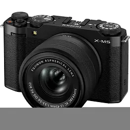 Бездзеркальний фотоапарат Fujifilm X-M5 Kit XC 15-45mm f3.5/5.6 OIS PZ Black (16900733) [136294] - мініатюра 3