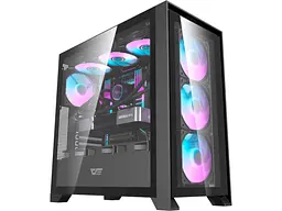 Корпус DarkFlash DRX90 Glass Black - мініатюра 3