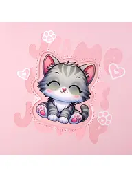 Щоденник шкільний YES тверда обкладинка Cute kitten (911393) - мініатюра 3