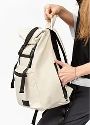 Рюкзак Sambag унісекс RollTop LTT бежевий 43 х 31 х 14 см (24238011) - мініатюра 5