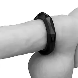Ерекційне кільце Lovetoy Power Plus Cock Ring Series чорний - мініатюра 7