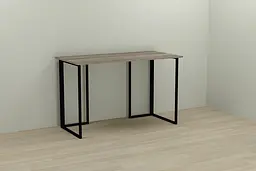 Комп'ютерний стіл Ferrum-decor Ханна 75x120x60 чорний ДСП Дуб Сонома Труфель 16мм (FRD-103483)