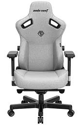 Ігрове крісло Anda Seat Kaiser 3 XL (AD12YDC-XL-01-G-PVF) Gray Fabric (AD12YDC-XL-01-G-PV/F) - мініатюра 4